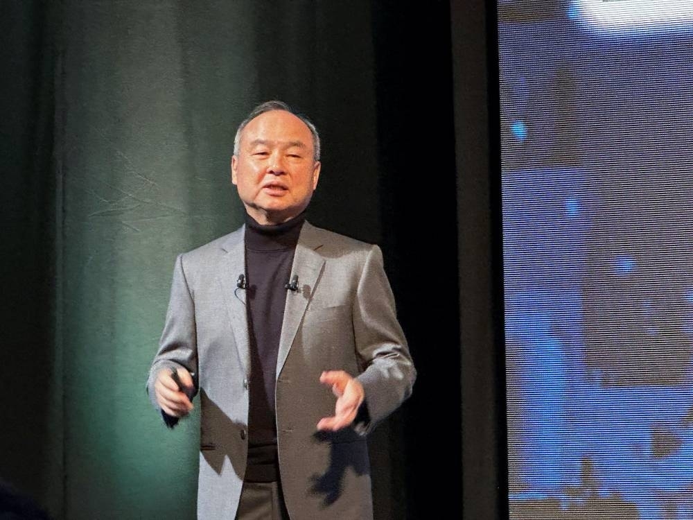 SoftBank CEO pitches autonomous AI agent system for corporate use