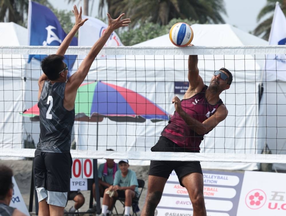 Qatar teams off to bright start at AVC Beach Tour Pingtung Open in Taiwan