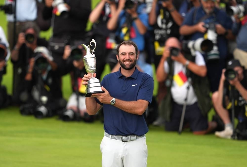 Scheffler strolls to British Open title and third leg of career Grand Slam