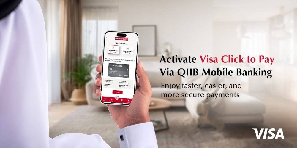 QIIB launches Click to Pay with Visa