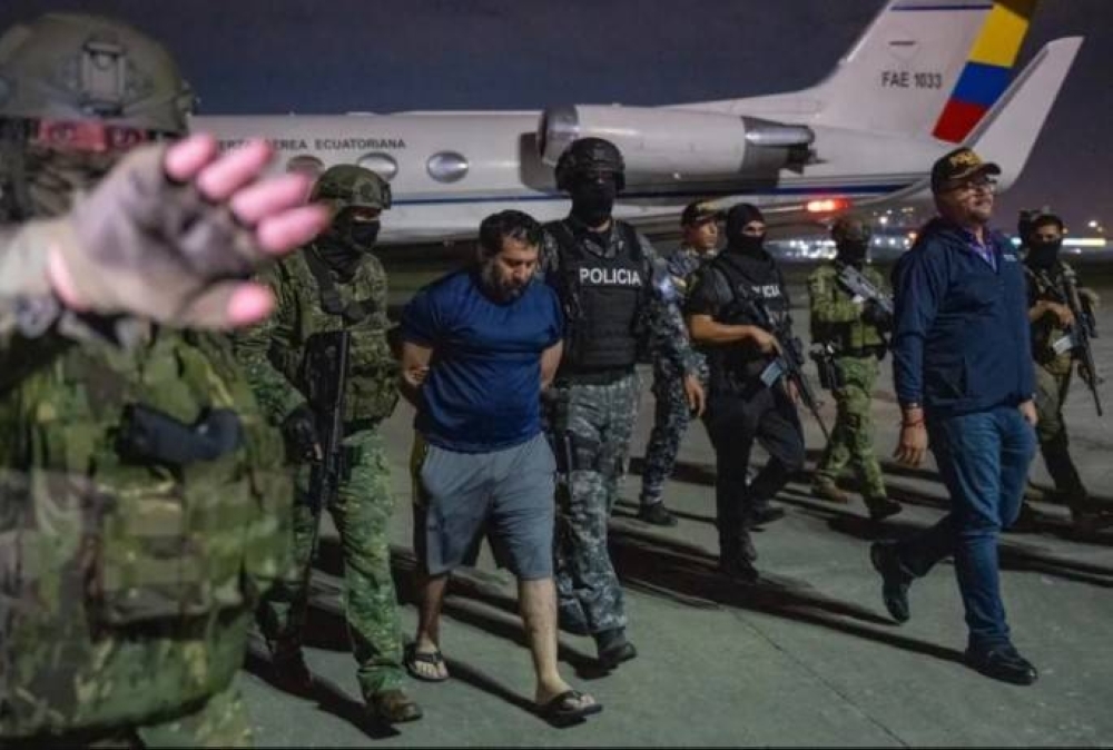 Ecuador's biggest drug lord ‘Fito' extradited to US