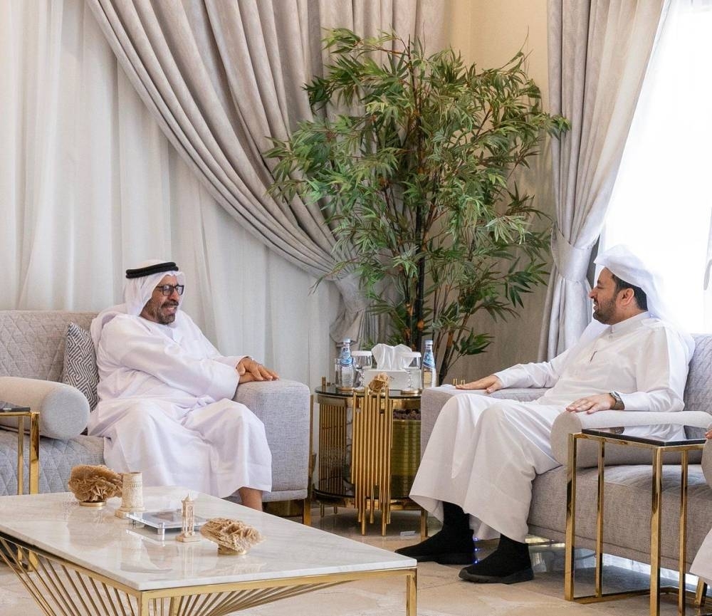 MINISTER OF STATE MEETS EMIRATI COUNTERPART