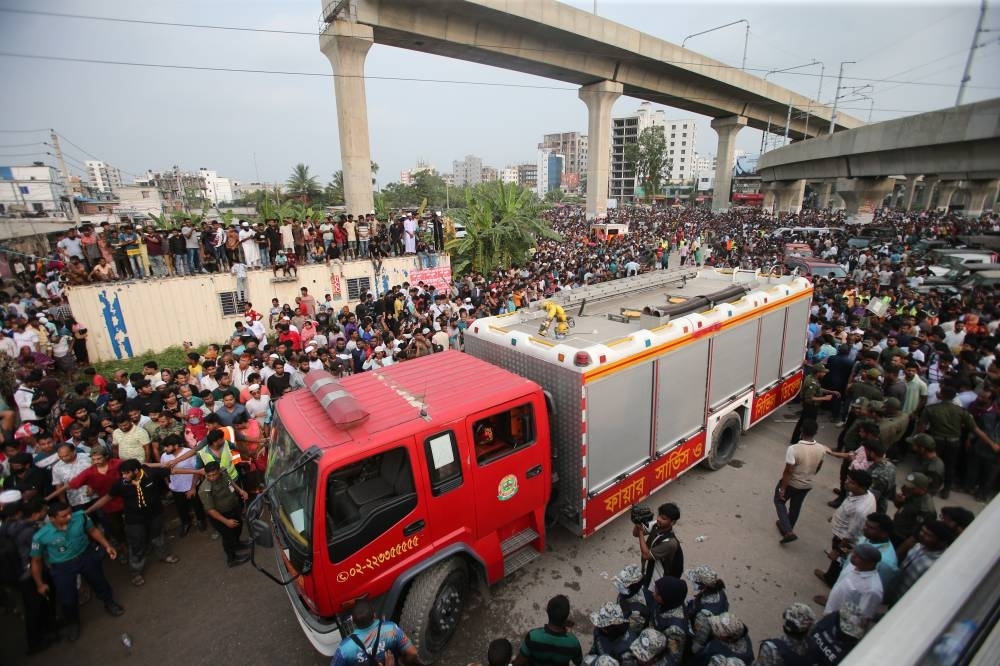 Dhaka plane crash: Death toll rises to 31