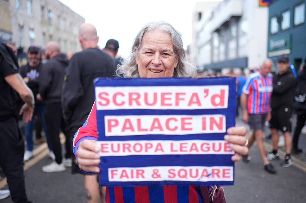 Crystal Palace to know European fate by August 11 after appealing to CAS
