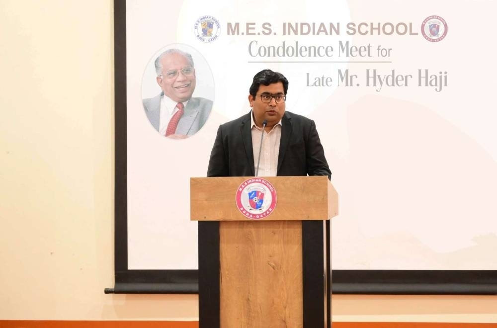 MES Indian School honours the legacy of late Hyder Haji