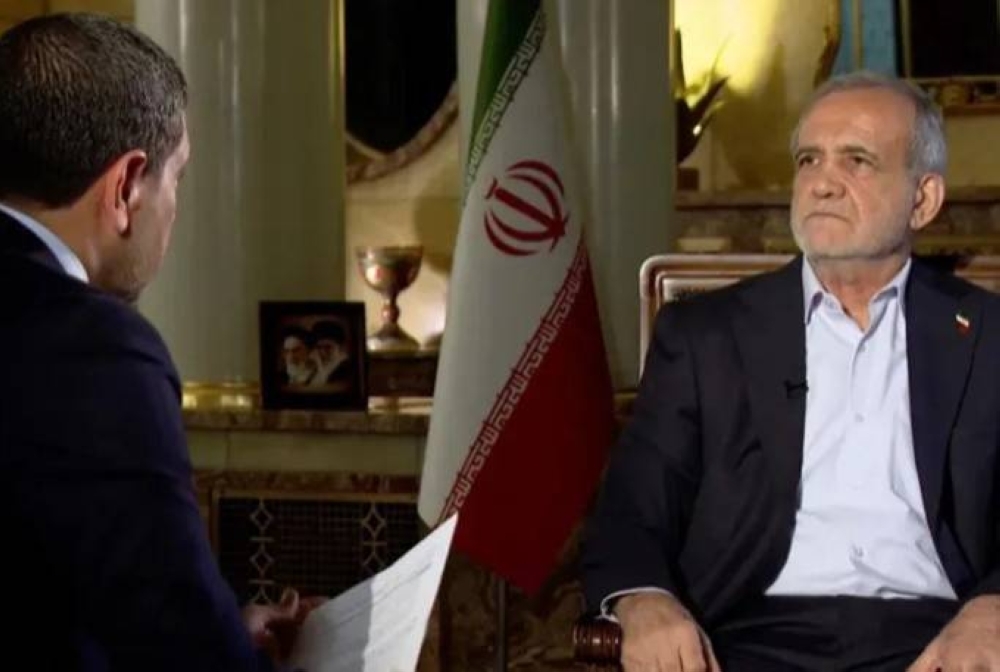 Iran ready for war with Israel: Pezeshkian