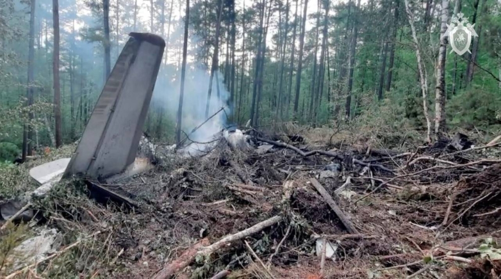 Russian plane crashes in Russia's far east, 48 people on board feared dead