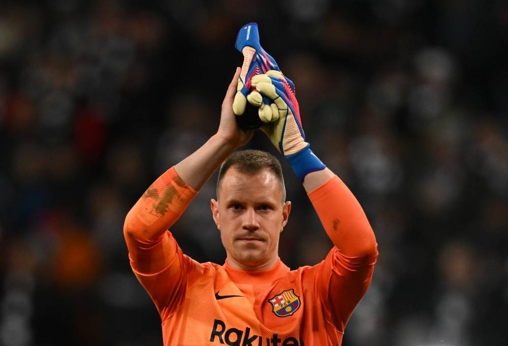 Barca's Ter Stegen to be out for about three months due to back surgery