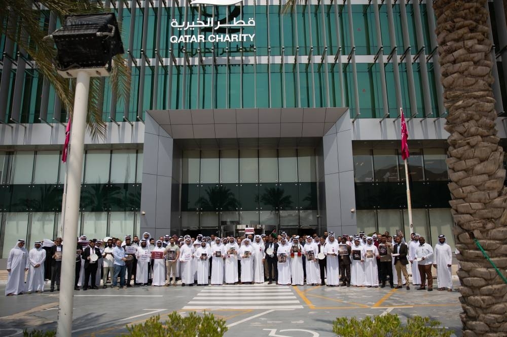 Qatar Charity holds silent humanitarian solidarity vigil to save civilians in Gaza
