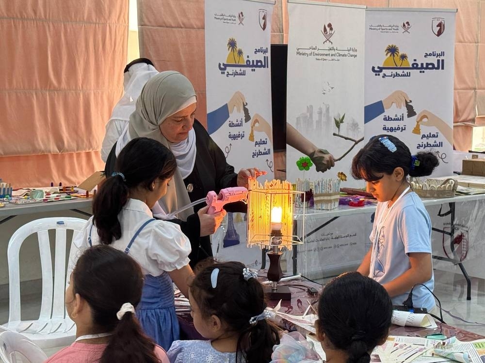 MoECC hosts series of recycling workshops at QCF's summer camp