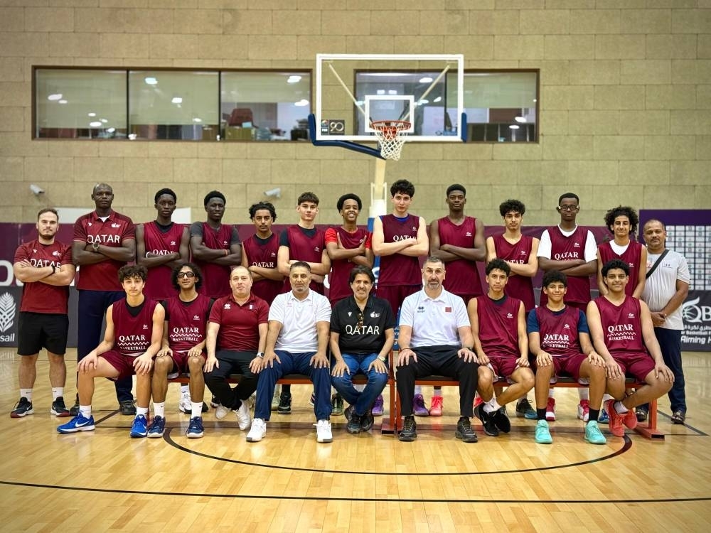 Qatar's U-16 basketball team heads to Cairo for camp