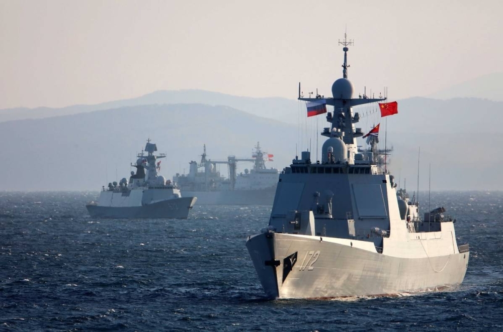 Russia, China begin joint military drills in Sea of Japan