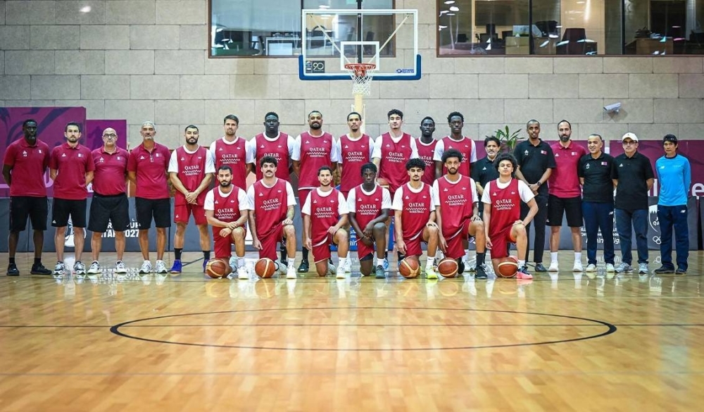 Qatar basketball team gears up for Asia Cup clash with Lebanon