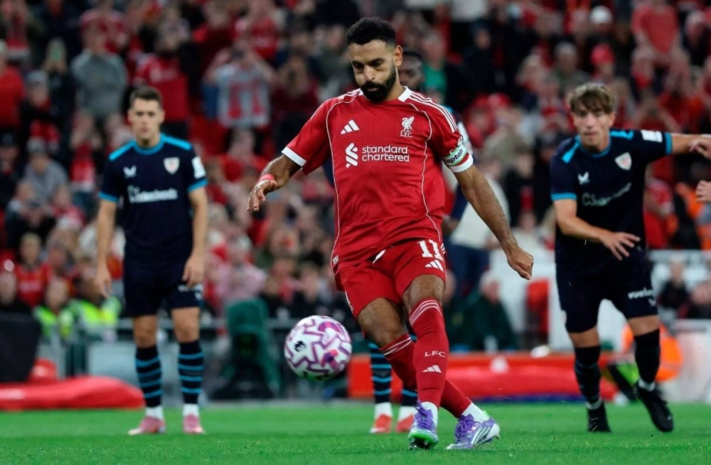 Salah scores as Liverpool unleash $359 mn new signings vs Athletic
