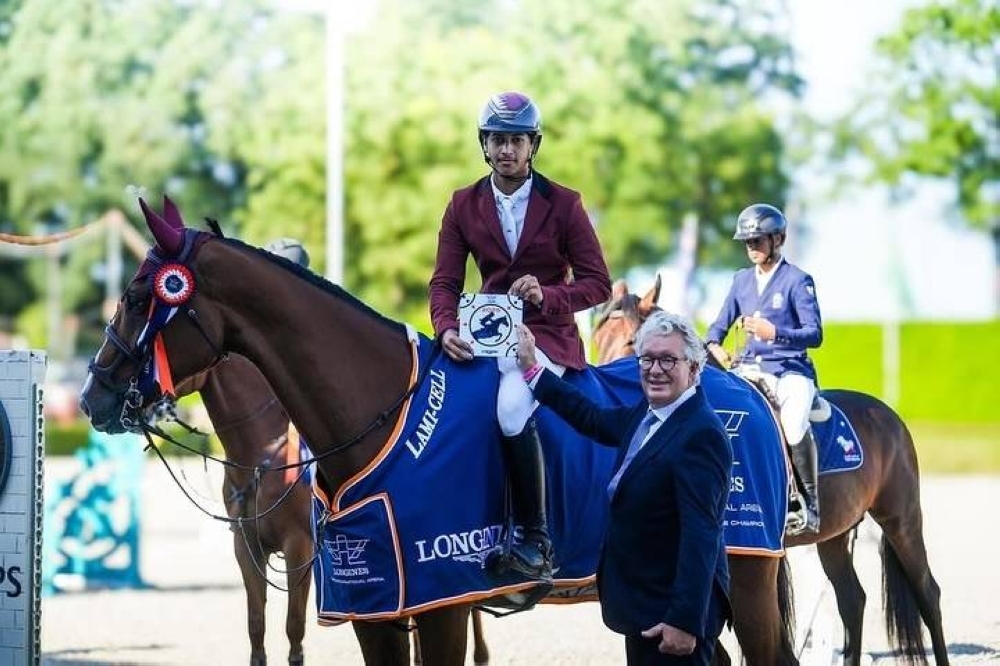 Qatari equestrian riders excel in Italy and The Netherlands