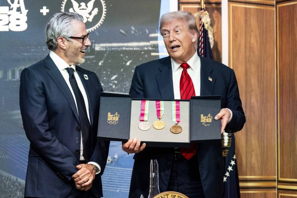 Trump launches taskforce to prepare for 2028 LA Olympics