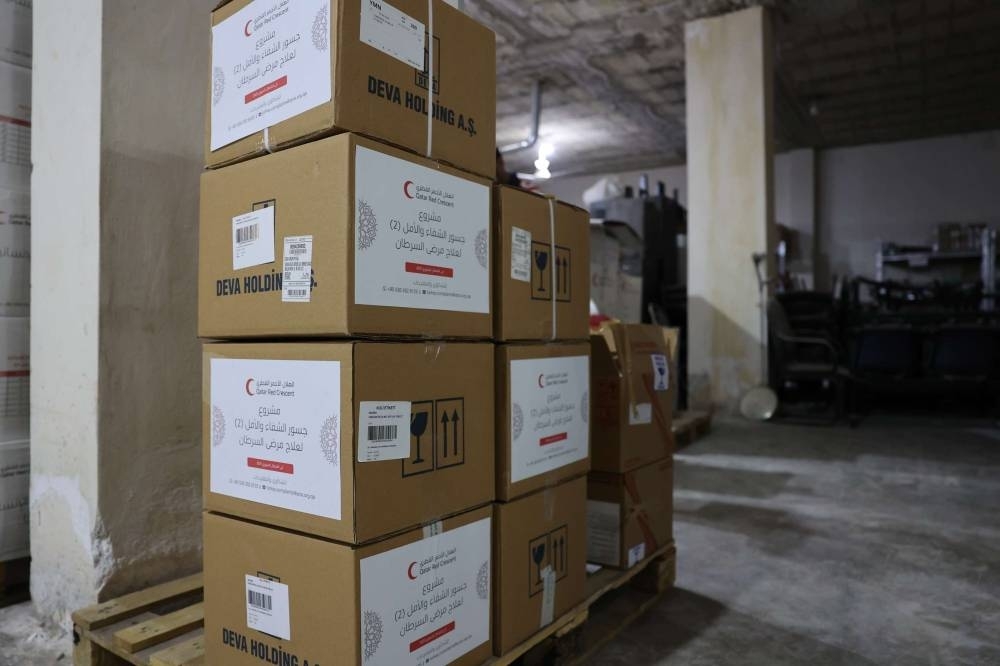 QRCS project set to provide medical care for patients with cancer in Syria