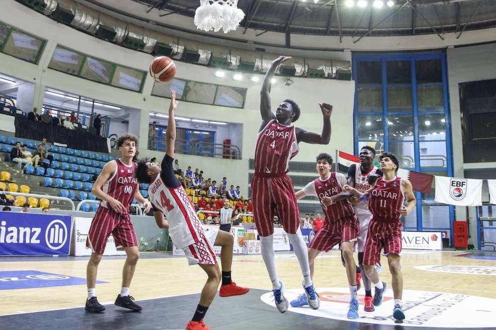 Qatar U16 basketball team to meet Kuwait in 2nd round of Arab Championship
