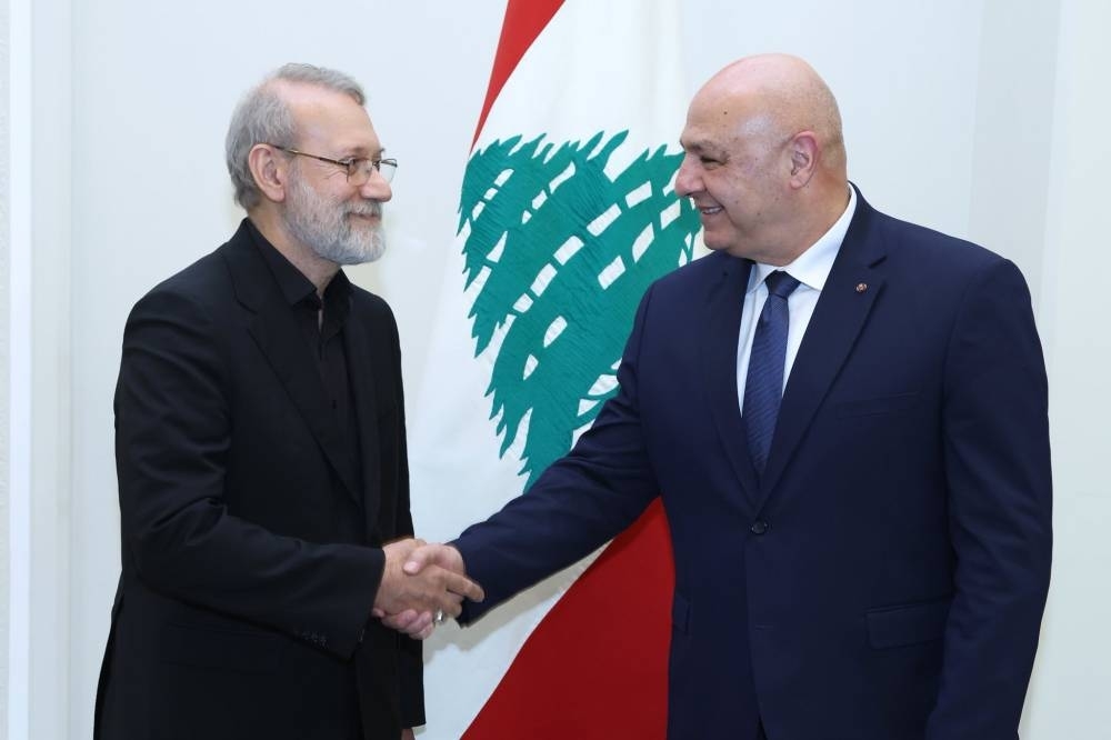 Lebanon rejects foreign interference, President Aoun tells Iran official
