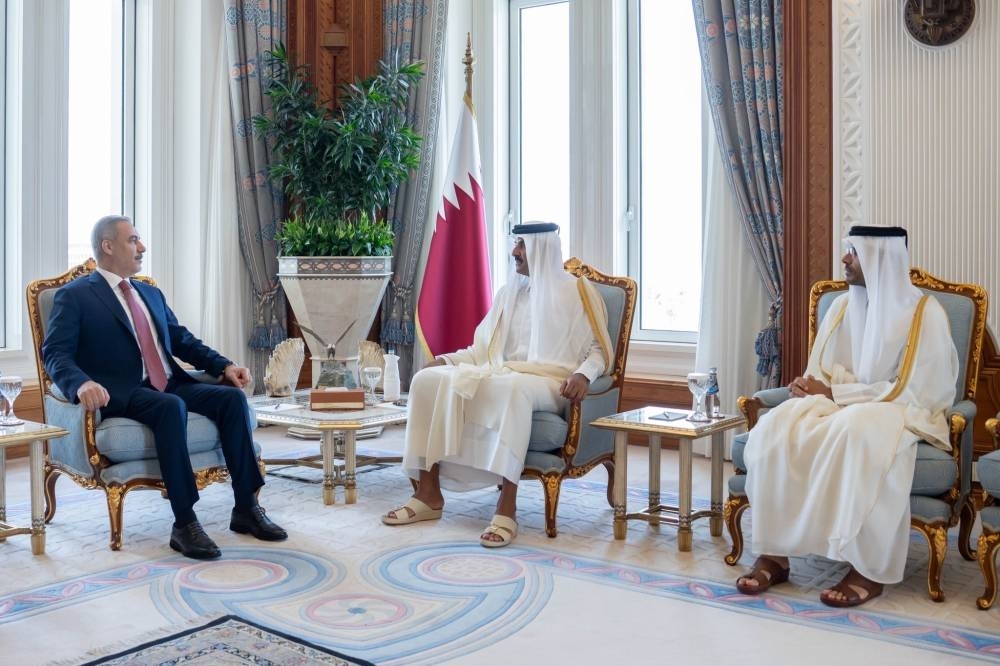 Amir meets Turkish foreign minister