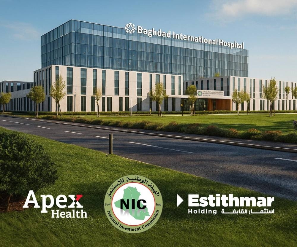 Apex Health receives investment licence to develop 400-bed Baghdad International Hospital in Iraq