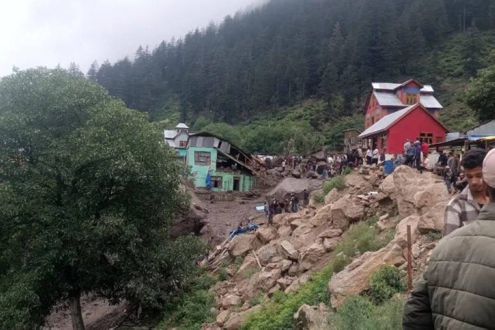 46 killed after torrential rains trigger flash floods in India's Kashmir