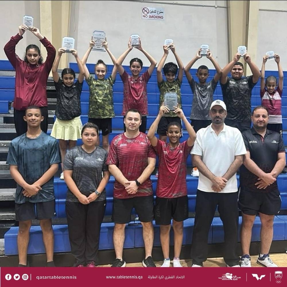 Qatar paddlers excel at WTT Youth Contender in Amman