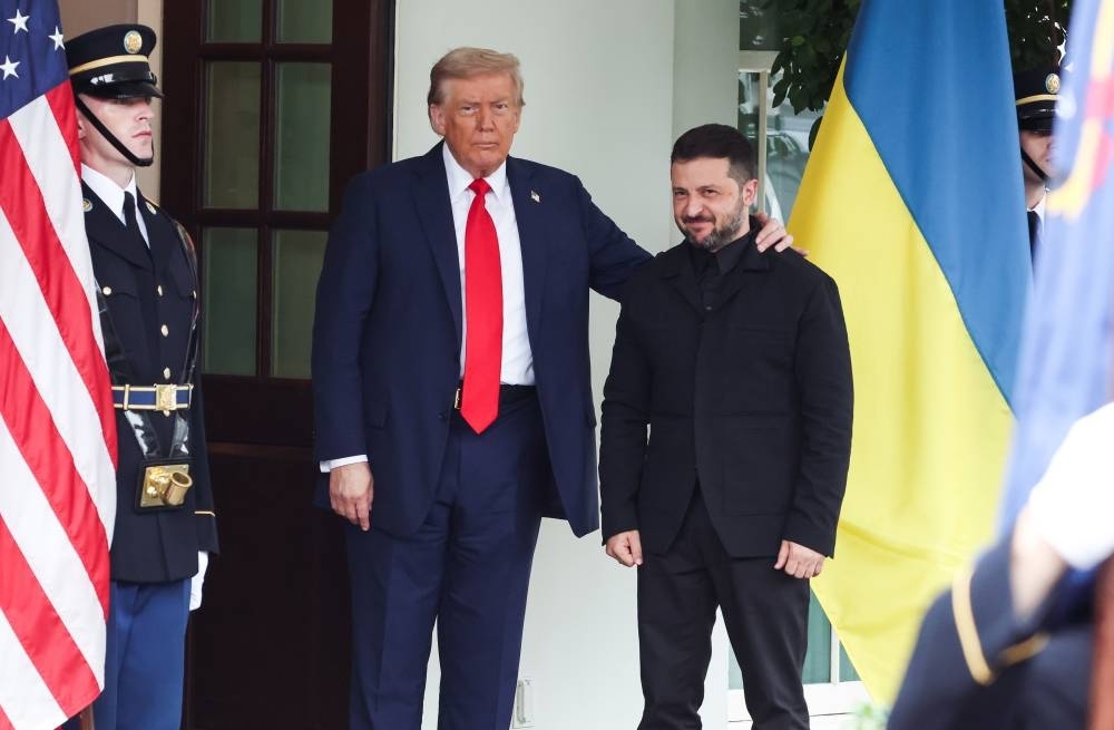 Trump hosts Zelensky for Oval Office talks