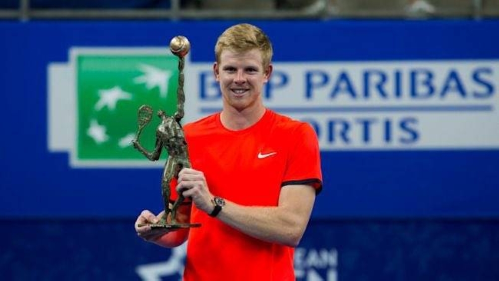 Britain's Kyle Edmund announces retirement from tennis
