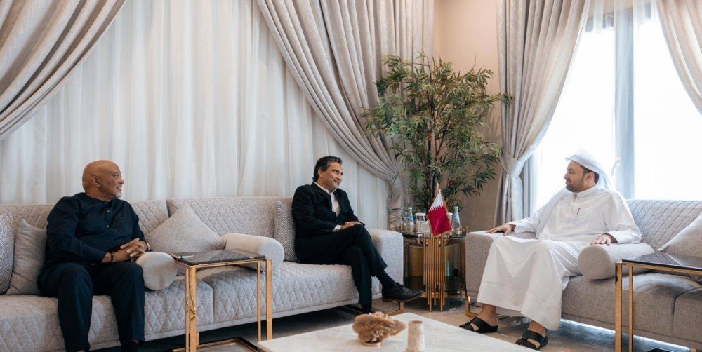 AL KHULAIFI MEETS SOUTH AFRICAN OFFICIALS
