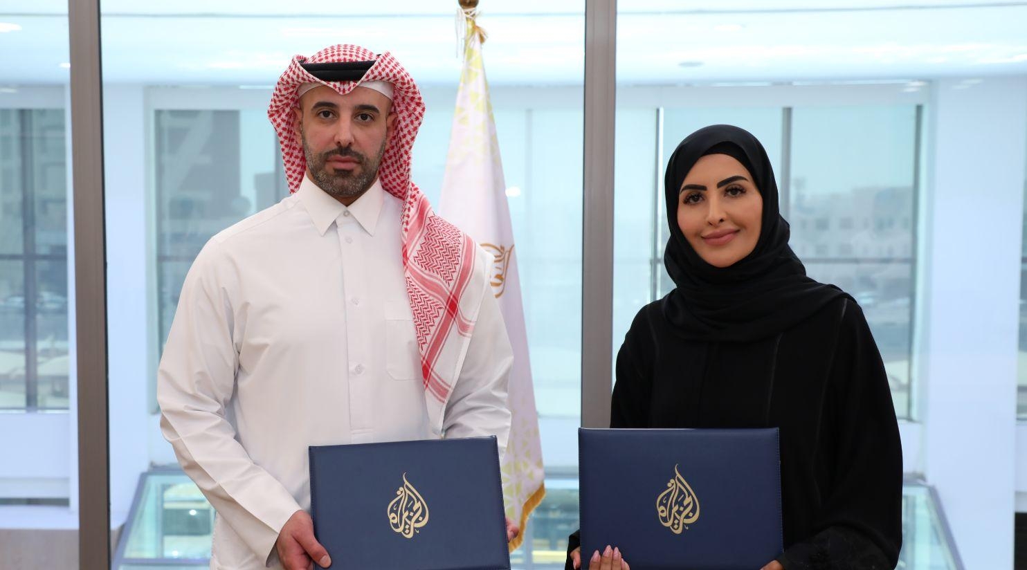 Al Jazeera Media Institute signs an agreement with Education Above All Foundation
