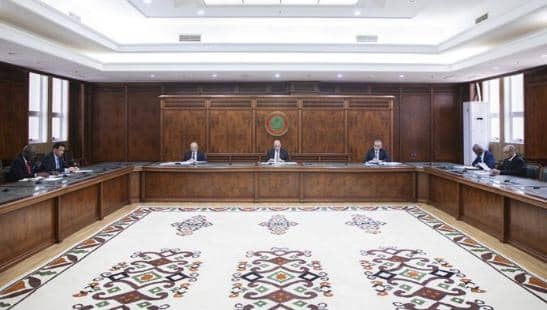 رئيس الجمهورية رئيس المجلس الأعلى للقضاء يترأس الاجتماع الثاني للجنة العليا لإصلاح وتطوير العدالة