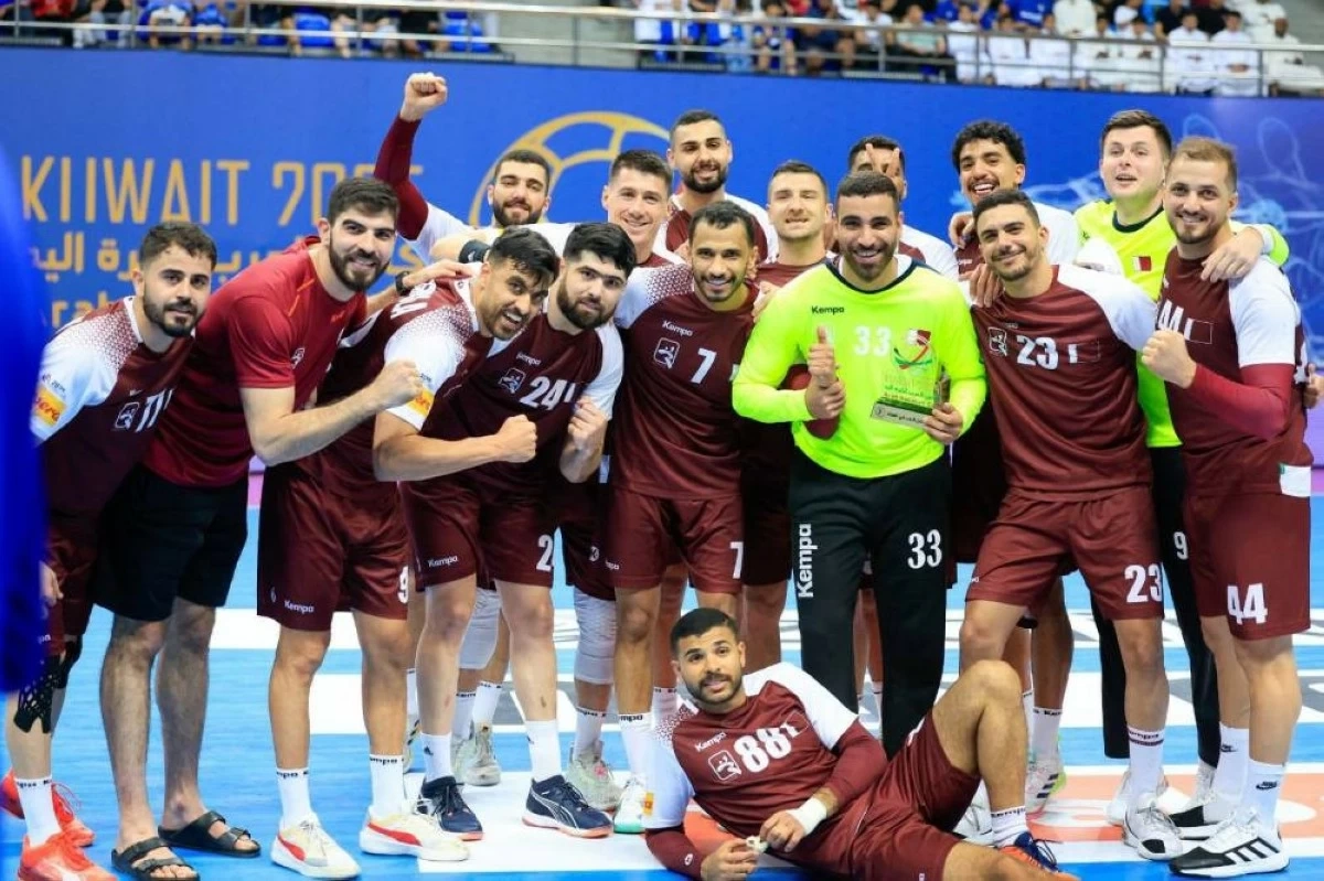المنتخب القطري يتوج بطلا لكأس العرب العاشرة لكرة اليد