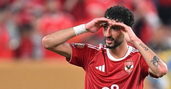 بيان فلسطيني بشأن وسام أبو علي لاعب الأهلي المصري!