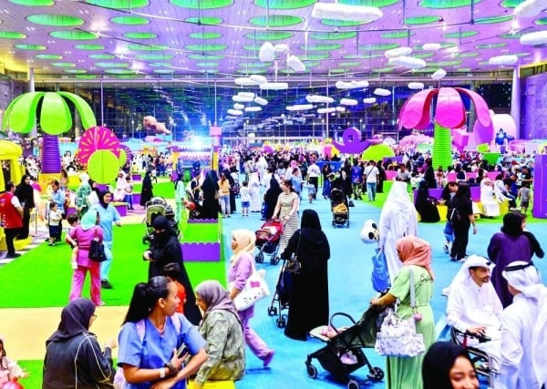 بالصور ..مغامرات مشوقة تنتظر أطفالك في مهـرجـان قـطـر للألـعاب