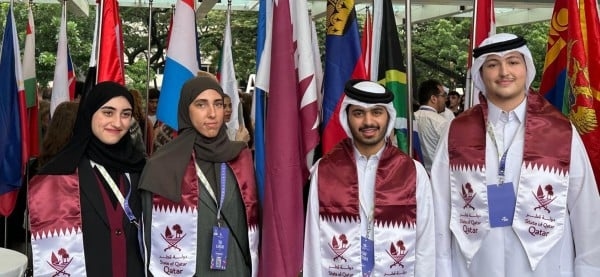 إنجاز قطري جديد في أولمبياد الأحياء الدولي بالفلبين