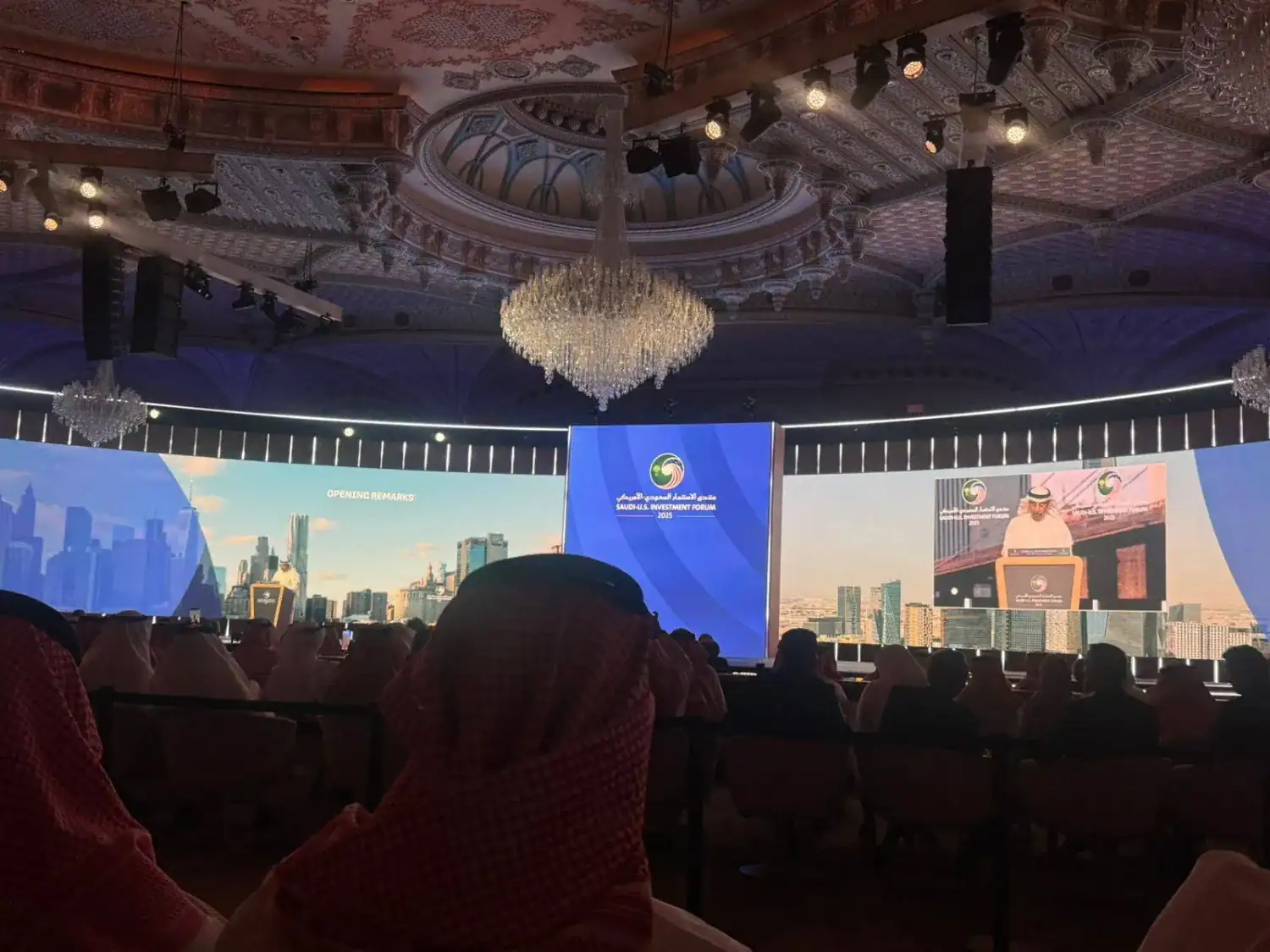 'الفالح': نعمل على زيادة الاستثمارات مع أمريكا إلى 600 مليار دولار