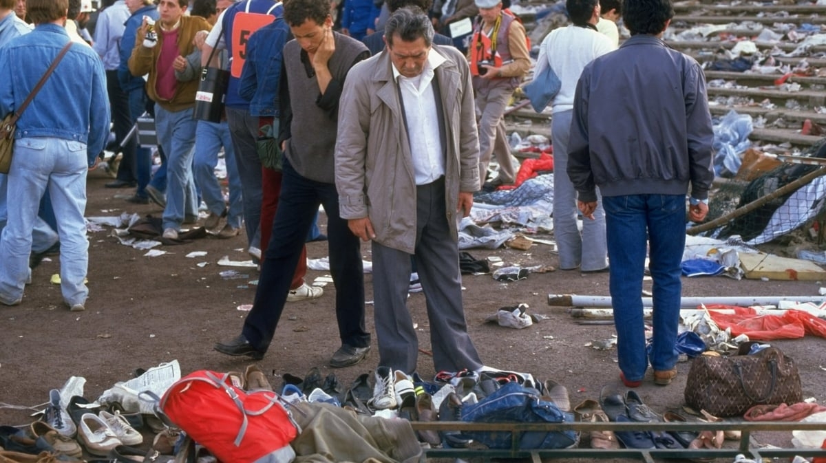 40th anniversary of the Heysel Stadium disaster in which 39 fans died