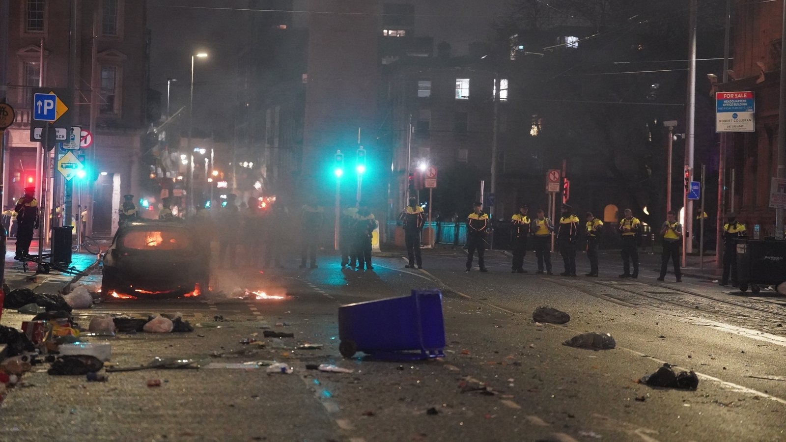 Woman accused of setting Dublin bus on fire granted bail