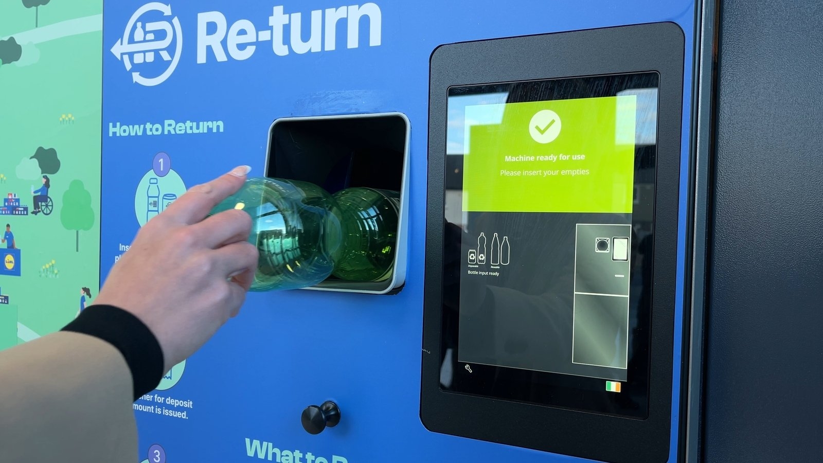 1.6 billion bottles and cans returned through Deposit Return Scheme
