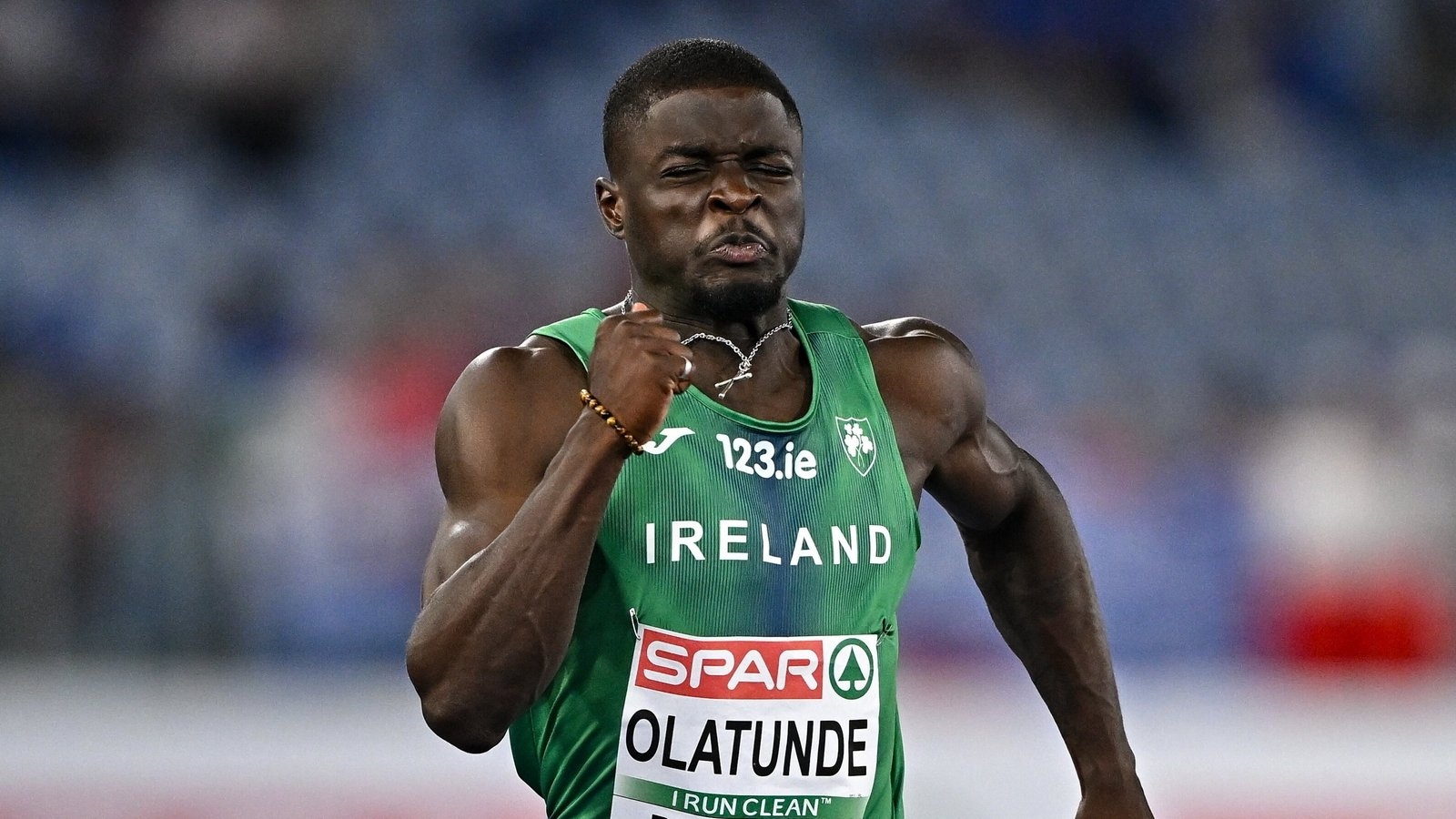 Michael Farrelly, Bori Akinola, Marcus Lawlor and Israel Olatunde set new Irish record in 4x100m relay