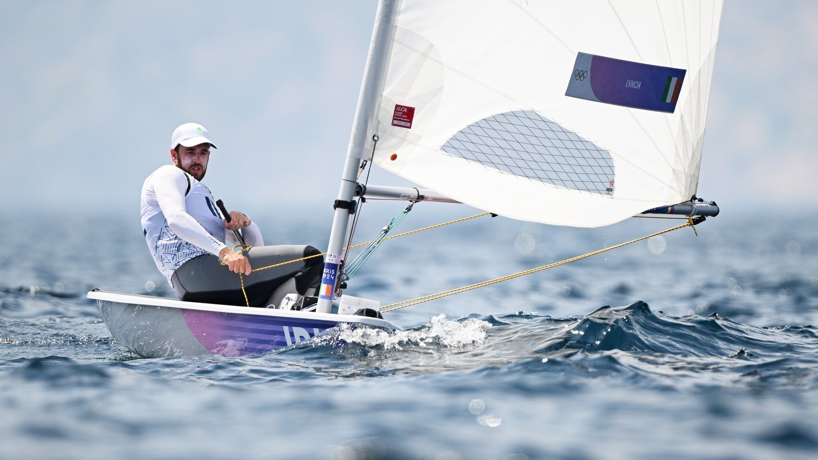 Finn Lynch claims dinghy bronze at Grand Slam event