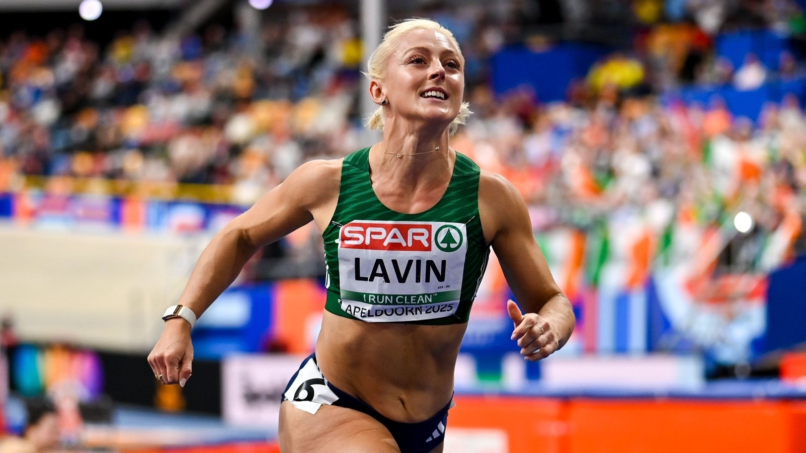 Sarah Lavin locks in season's best time in Ostrava