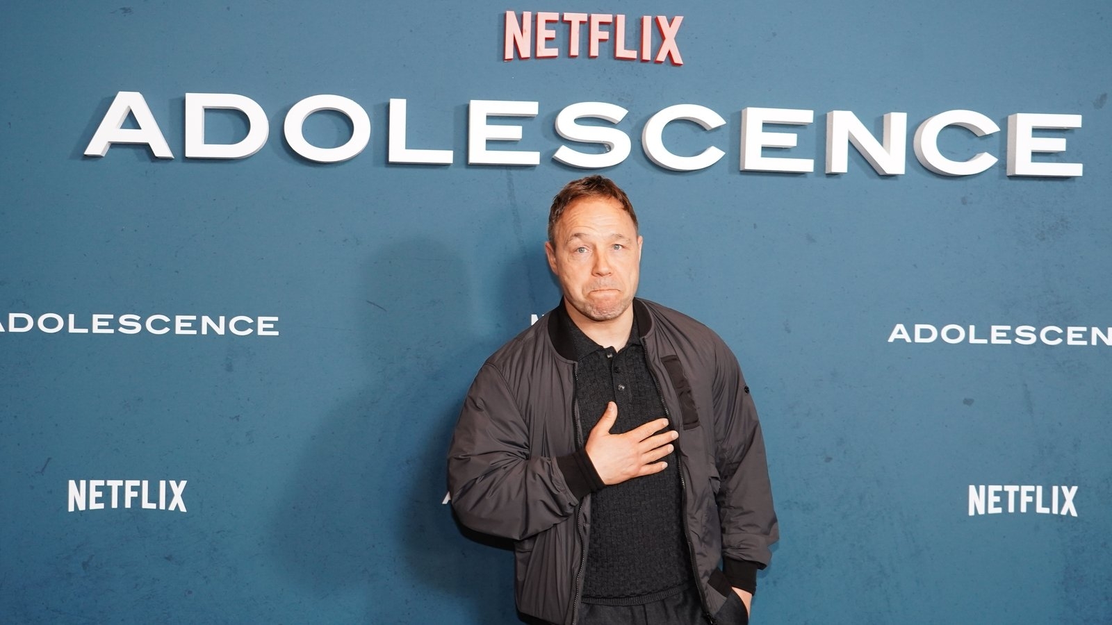 Stephen Graham says he is being stopped on the street to talk about Adolescence