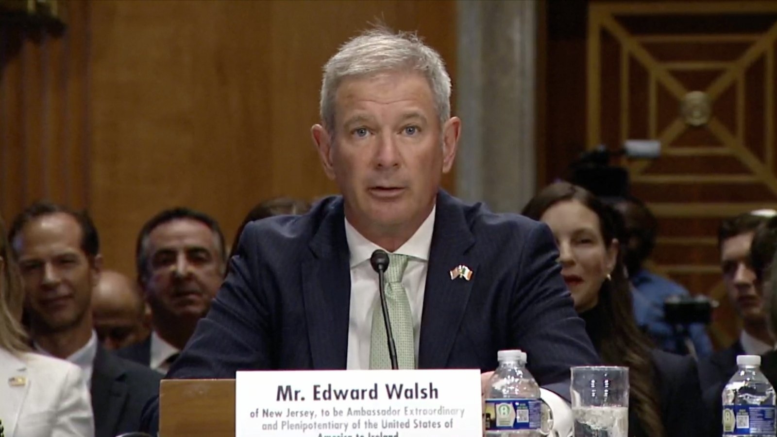 Edward Walsh sworn in as US ambassador to Ireland