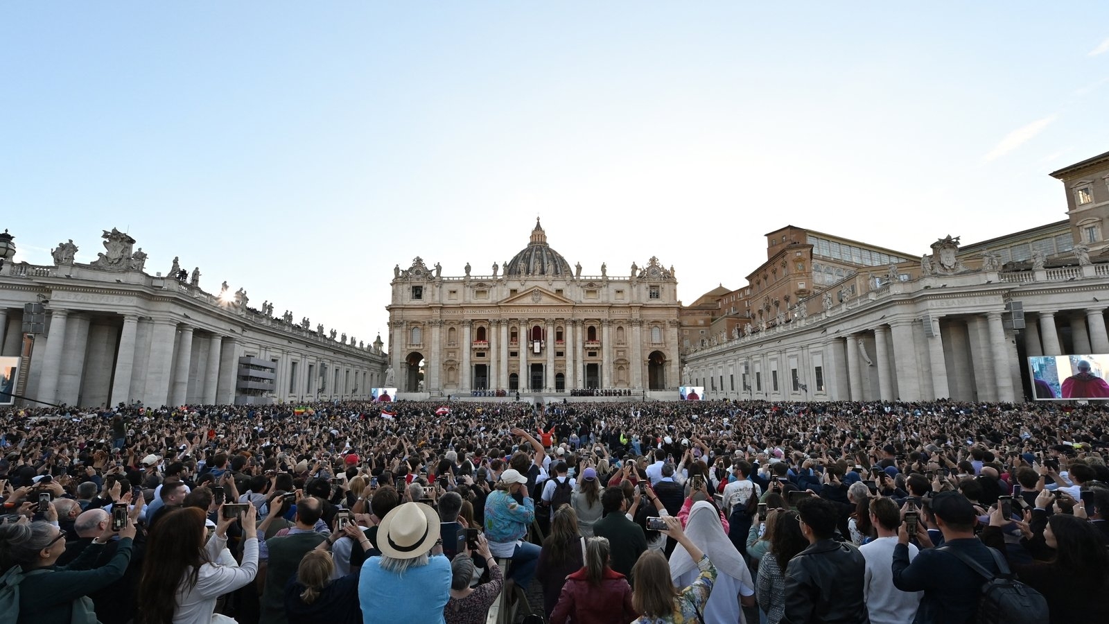 'Peace be with you': First speech of a new Papacy