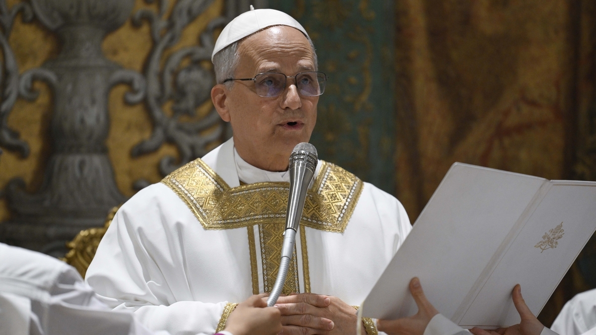 Pope Leo hopes to bring light to 'dark nights of this world'