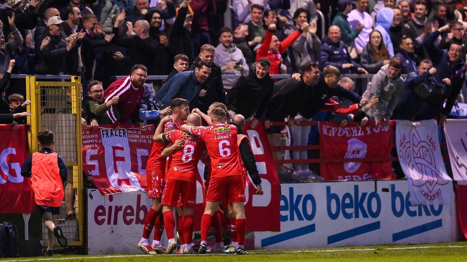 Kerr McInroy strikes at the death as Shelbourne defeat St Patrick's Athletic