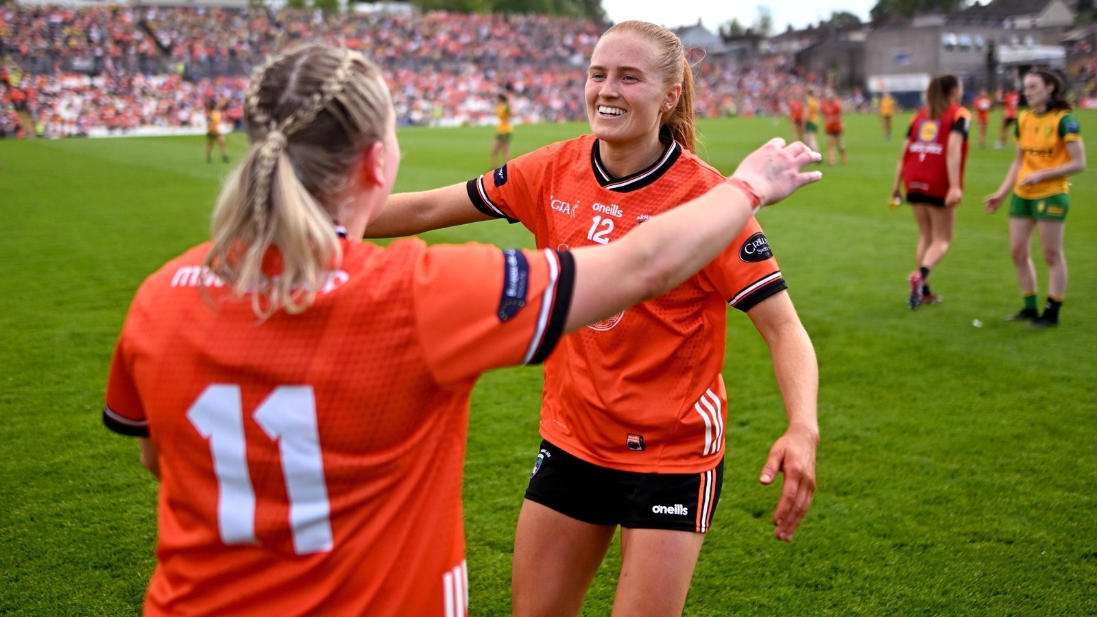 Aoife McCoy brace sees Armagh retain title beating Donegal