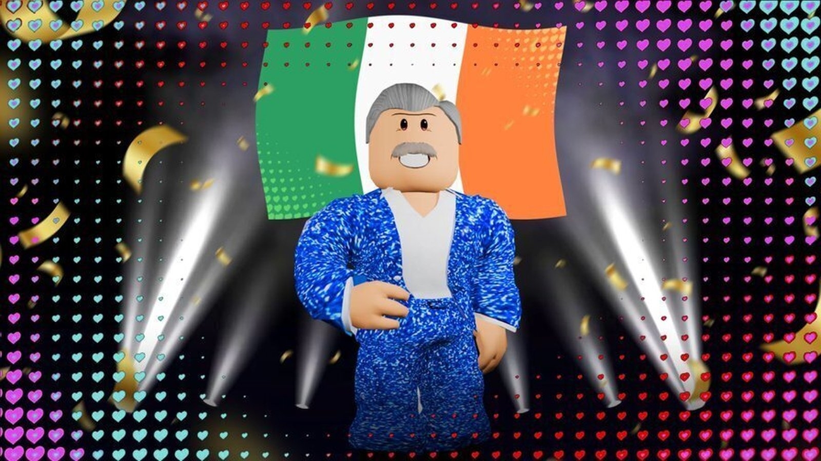 Laika Party! Join Marty Whelan and Eurovision for a Roblox bash